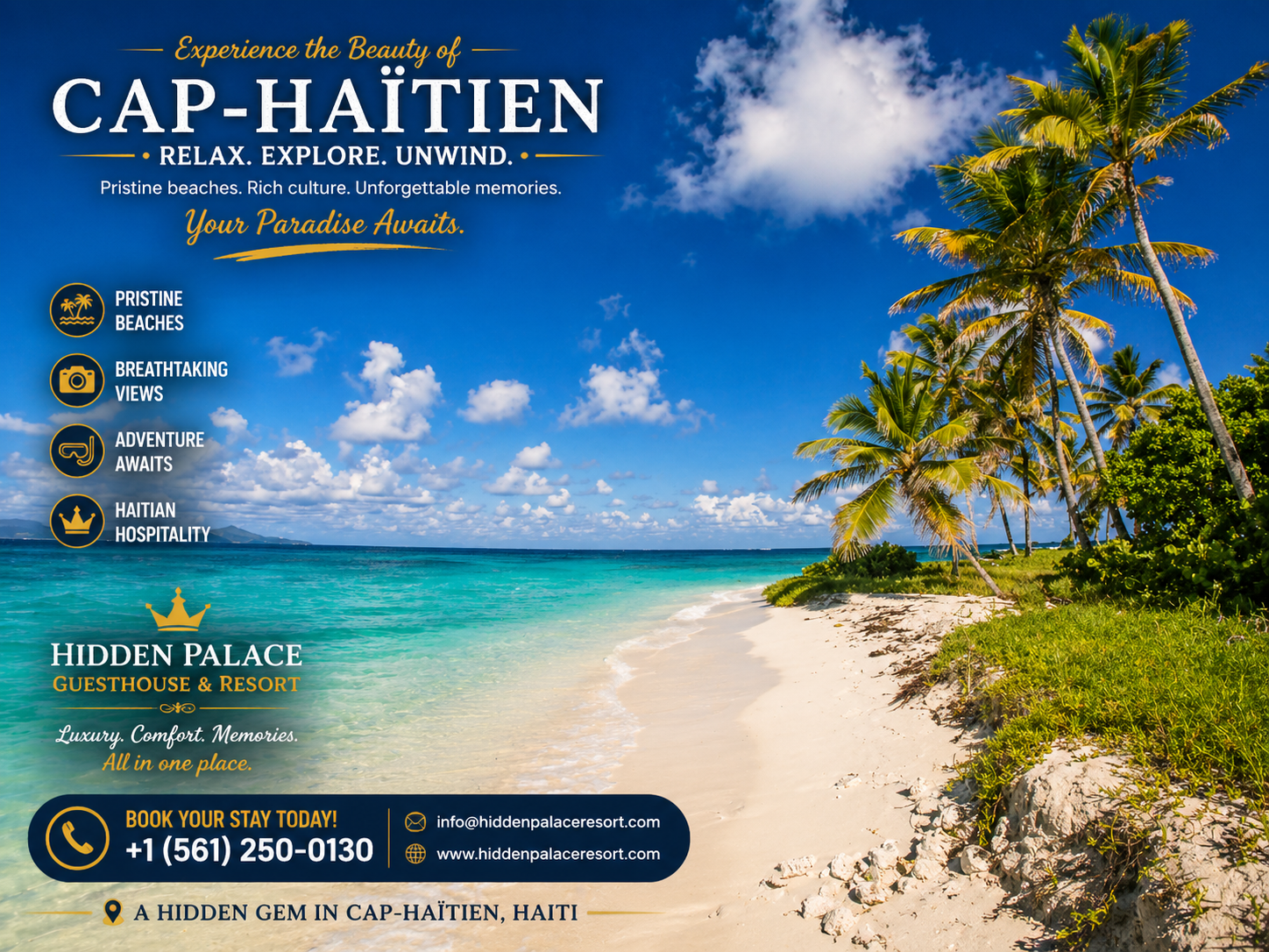 Cormier Plage - Secluded tropical beach resort