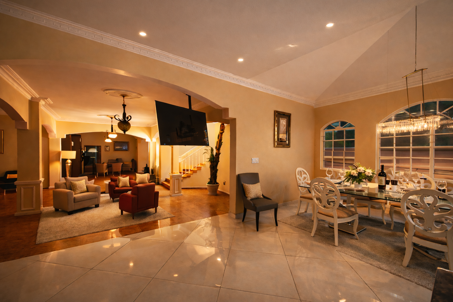 Spacious Living & Dining